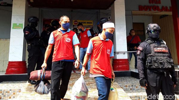 Proses Pemindahan Penghuni Rutan Boyolali Terapkan Prokes Ketat