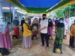 Salurkan Bantuan Kapolri, Ini Pesan Kaukus Muda Indonesia