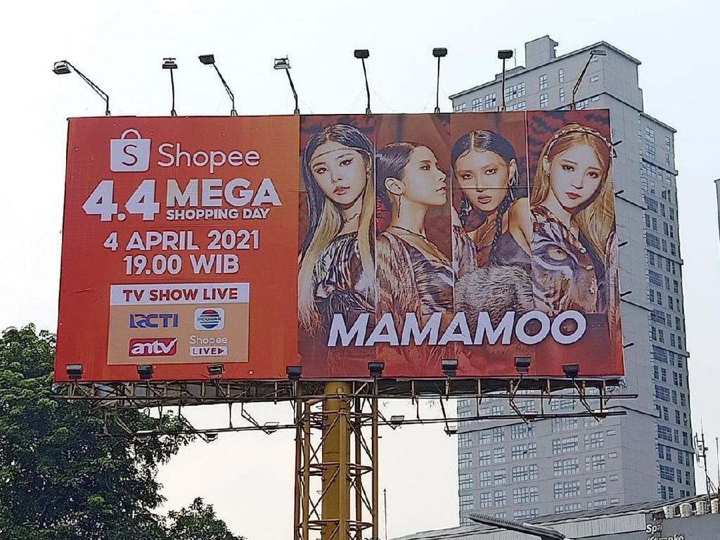 Meriahkan 4.4 Mega Shopping Day TV Show, Shopee Hadirkan MAMAMOO!