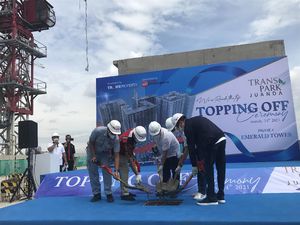Topping Off, Tower Keempat Transpark Juanda Terjual 65%