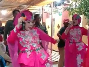 Polisi Selidiki Petugas Satpol PP Sidrap Joget-joget di Pesta Pernikahan