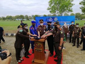 4 Kapal Berbendera Vietnam Kasus Pencurian Ikan Ditenggelamkan Kejaksaan