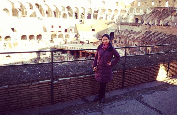 Irene menyukai sejarah/instagram.com/irene_sukandar