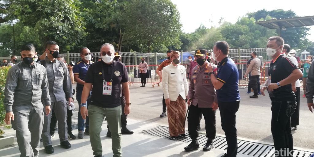 Kapolri Jenderal Listyo Sigit Prabowo Tinjau Piala Menpora
