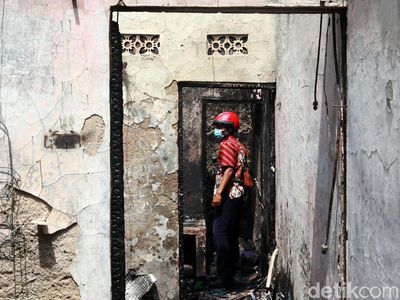 Melihat dari Dekat Kontrakan yang Tewaskan 10 orang