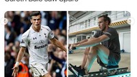  Tottenham Hotspur cuma gym-nya Gareth Bale (Instagram)