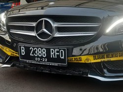 Polisi Jawab soal Pelat RFQ Mobil Mercy Pelaku Tabrak Lari Bocah di Jakut