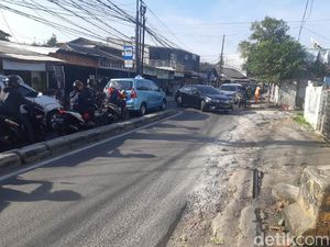 Rekayasa Putar Balik di Jl Moh Kahfi I Tunggu Barrier dari Dishub