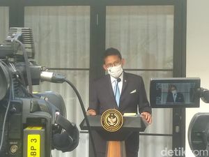 Bertemu Menlu Singapura, Sandiaga Paparkan Rencana Pembukaan Perbatasan Bertemu Menlu Singapura, Sandiaga Paparkan Rencana Pembukaan Perbatasan