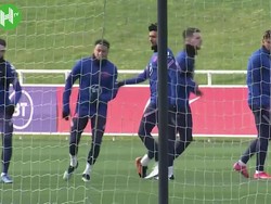 Jelang Inggris Vs San Marino, Ini Momen Latihan Skuad Tiga Singa