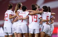 Susunan Pemain Tim Nasional Sepak Bola Wanita Spanyol vs Tim Nasional Sepak Bola Wanita Inggris