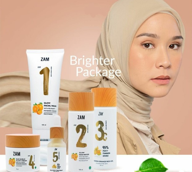 ZAM Cosmetics punya Zaskia Adya Mecca/Foto: Instagram.com/zamcosmetics beauty brand milik artis