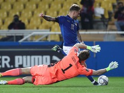Immobile Akhirnya Cetak Gol Lagi untuk Italia