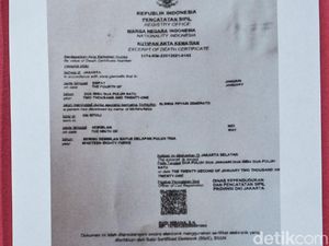 Ini Penampakan Akta Kematian 1 Polisi Penembak Laskar FPI