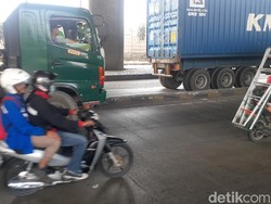 Pembatas Jl Cilincing Ini Bikin Celaka Lagi, Begini Kondisinya Kini