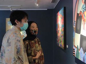 11 Seniman Indonesia Unjuk Gigi di Pameran Seni Milestone 11 Seniman Indonesia Unjuk Gigi di Pameran Seni Milestone