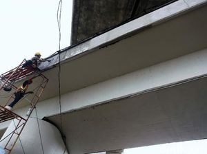 Perawatan Kolong Flyover Tol Halim Perdakusuma