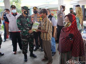 Kolaborasi TNI-Polri Mojokerto Gairahkan PPKM Mikro di Ribuan Titik