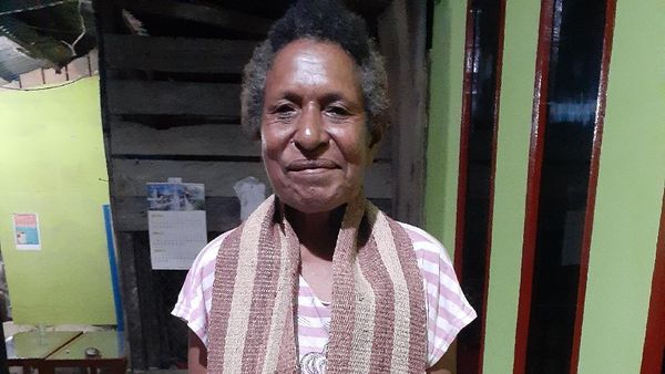 Foto: Siapa Bilang Papua Tak Punya Kain Tenun Asli? Foto: Siapa Bilang Papua Tak Punya Kain Tenun Asli?