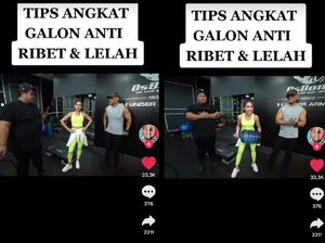 Tips Angkat Galon Anti Ribet dan Nyeri ala Cinta Laura, Simak Yuk!