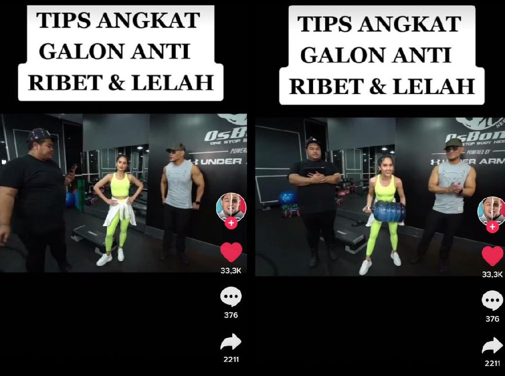 Tips Angkat Galon Anti Ribet dan Nyeri ala Cinta Laura, Simak Yuk! Tips Angkat Galon Anti Ribet dan Nyeri ala Cinta Laura, Simak Yuk!