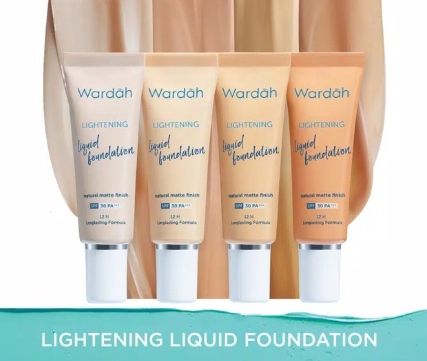 Wardah Lightening Liquid Foundation/shopee.co.id/wardahofficial Wardah Lightening Liquid Foundation