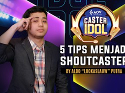 5 Tips Menjadi Shoutcaster ala Aldo LuckasLauw Putra