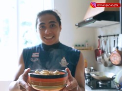 Aprilio Manganang Jago Masak, Pernah Bikin Ceker Sambal Ijo