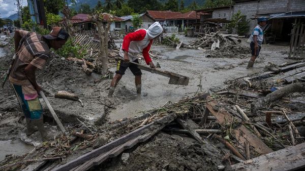 170 Rumah Rusak Imbas Banjir Lumpur di Sigi