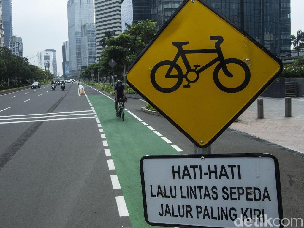 Dishub DKI Ungkap Jakarta Akan Punya 300 Km Jalur Sepeda