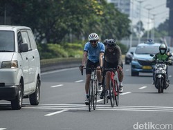 Dishub DKI Kaji Penempatan Jalur-Pembatas Road Bike di Sudirman-Thamrin