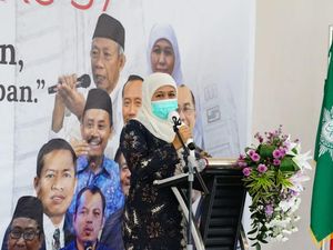Buka Milad ke-57 IMM, Khofifah Sebut Jatim Surplus Beras 600 Ribu Ton