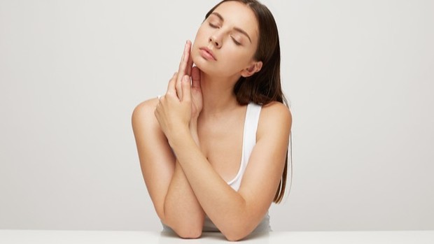 Ilustrasi kulit sehat.