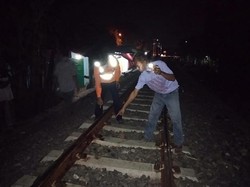 Main Petasan di Rel, Bocah Kota Pasuruan Tewas Tertabrak Kereta Probowangi