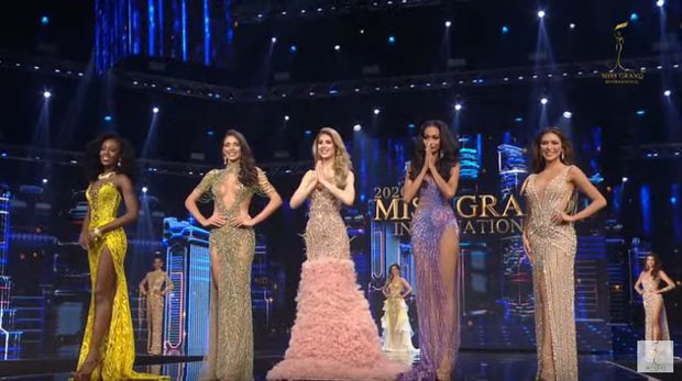 Top 5 Miss Grand International 2020.