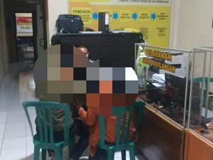 Sejoli yang Terciduk Mesum dalam Masjid  di Blitar Minta Maaf