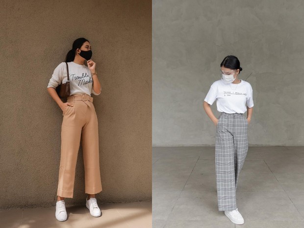 T-Shirt + Office Pants + Sneakers/preview.ph T-Shirt + Office Pants + Sneakers tampilan yang simpel dan fashionable/preview.ph