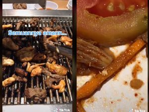 Jijik! Pria Surabaya Ini Temukan Telur Lalat saat Makan Kimchi di Restoran