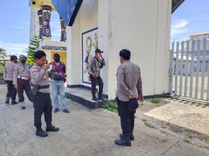 Jelang Repatriasi 49 PMI dari Papua Nugini, Polisi Patroli di Perbatasan