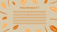 Jelang Hari Senin, Tebak-tebakan Ini Cocok Buat Pemanasan Otak
