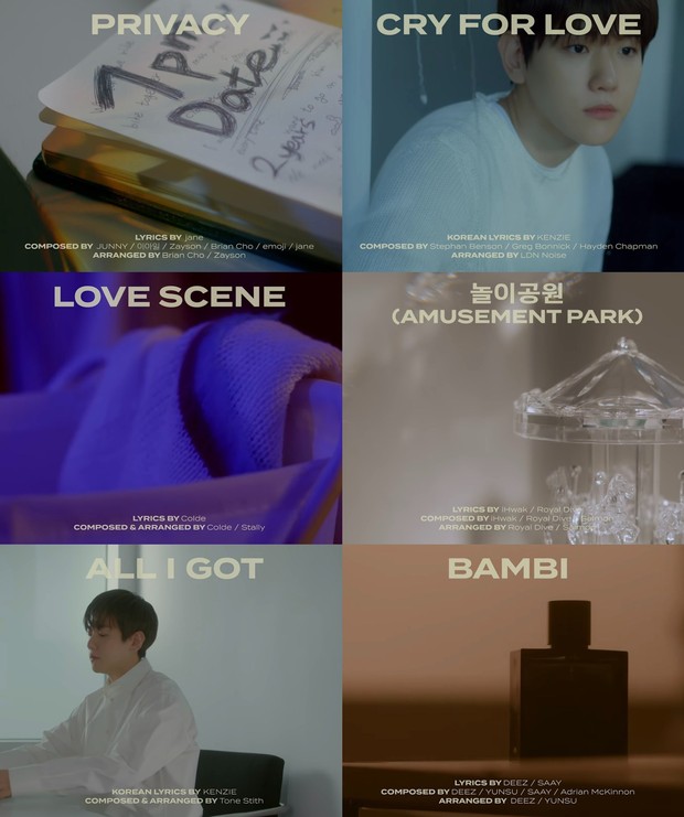 Baekhyun/Bambi official teaser hightlight medley Baekhyun