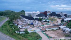 Potret Pembangunan Hotel di Mandalika Lombok Jelang MotoGP