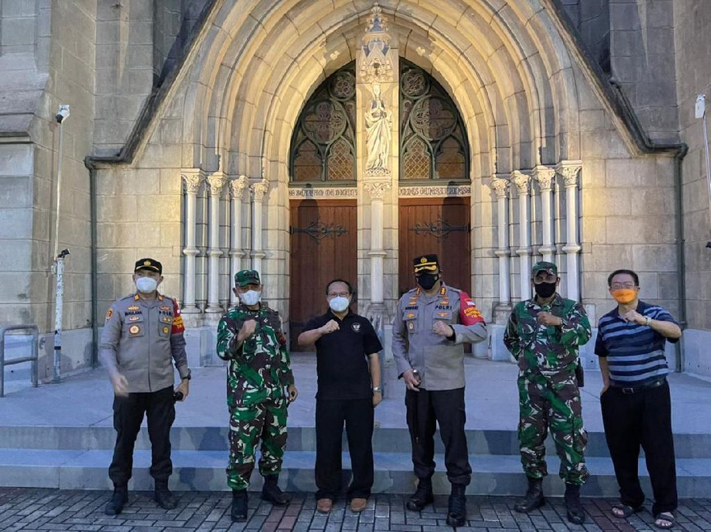Keamanan Gereja di Jakarta Pusat Diperketat Pasca Bom di Makassar