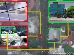 Aksi Keji Pelaku Bom Bunuh Diri di Gerbang Katedral Makassar