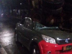 Mukjizat di Bawah Layang Slipi saat Truk Timpa Mobil Dinas TNI