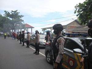 Lakukan Patroli, Polda NTB Pastikan Kota Mataram Aman Usai Bom Makassar