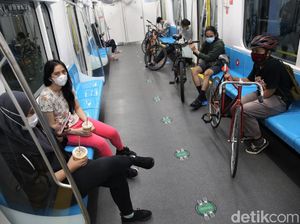 Besok Hari Terakhir Uji Coba Sepeda Non Lipat Masuk MRT, bakal Dilanjut?