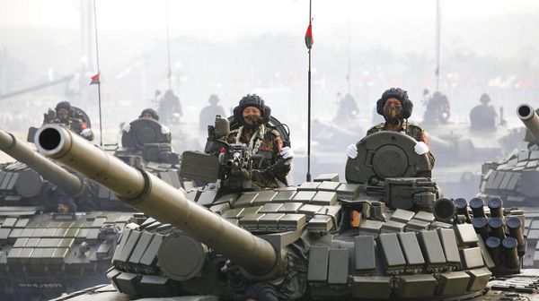 114 Warga Myanmar Tewas saat Parade Militer Akhir Pekan Lalu