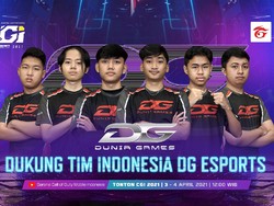 Dukung Tim Indonesia DG Esports di CGI 2021, Menangkan Sepeda Motor