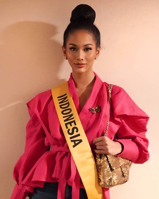 Aura Kharisma di Ajang Miss Grand International 2020/Instagram.com/ aurrakharishma Aura Kharisma di Ajang Miss Grand International 2020